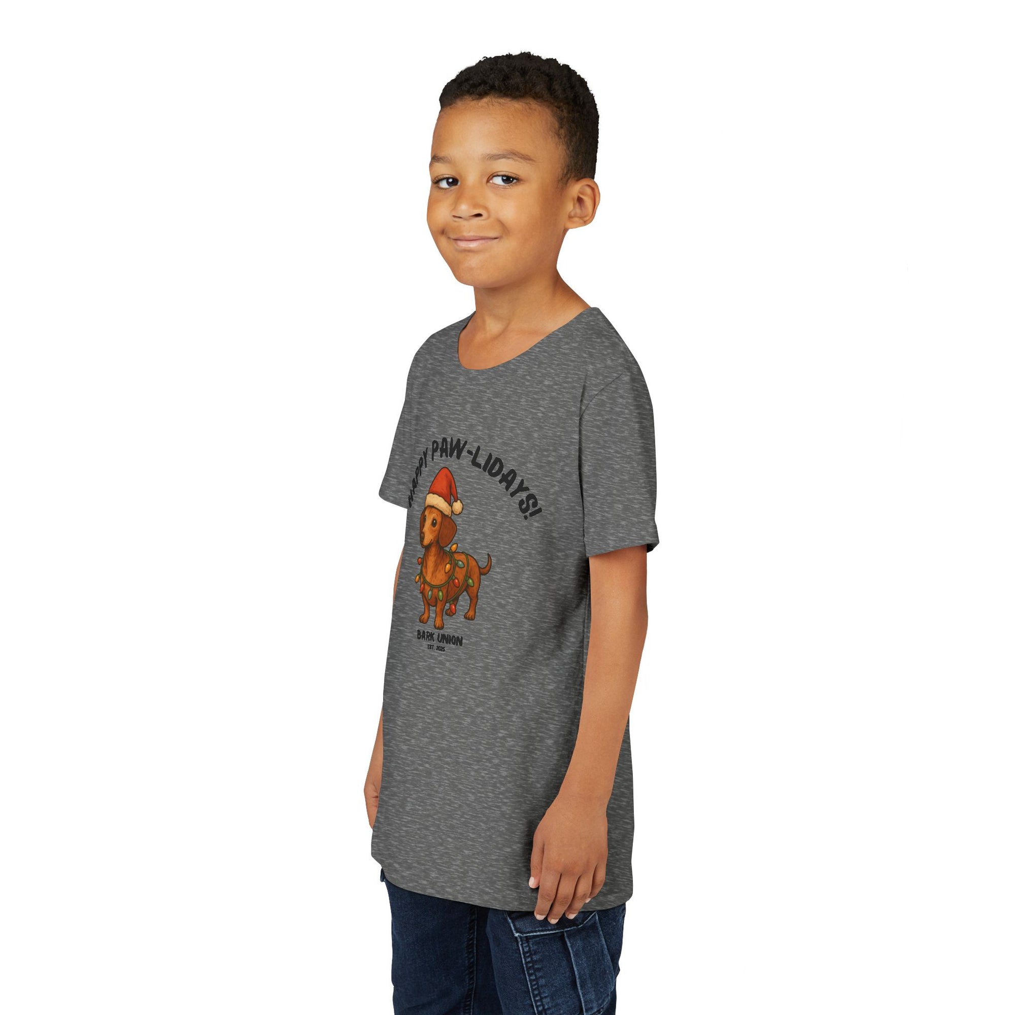Happy Paw-lidays! Kids Tee