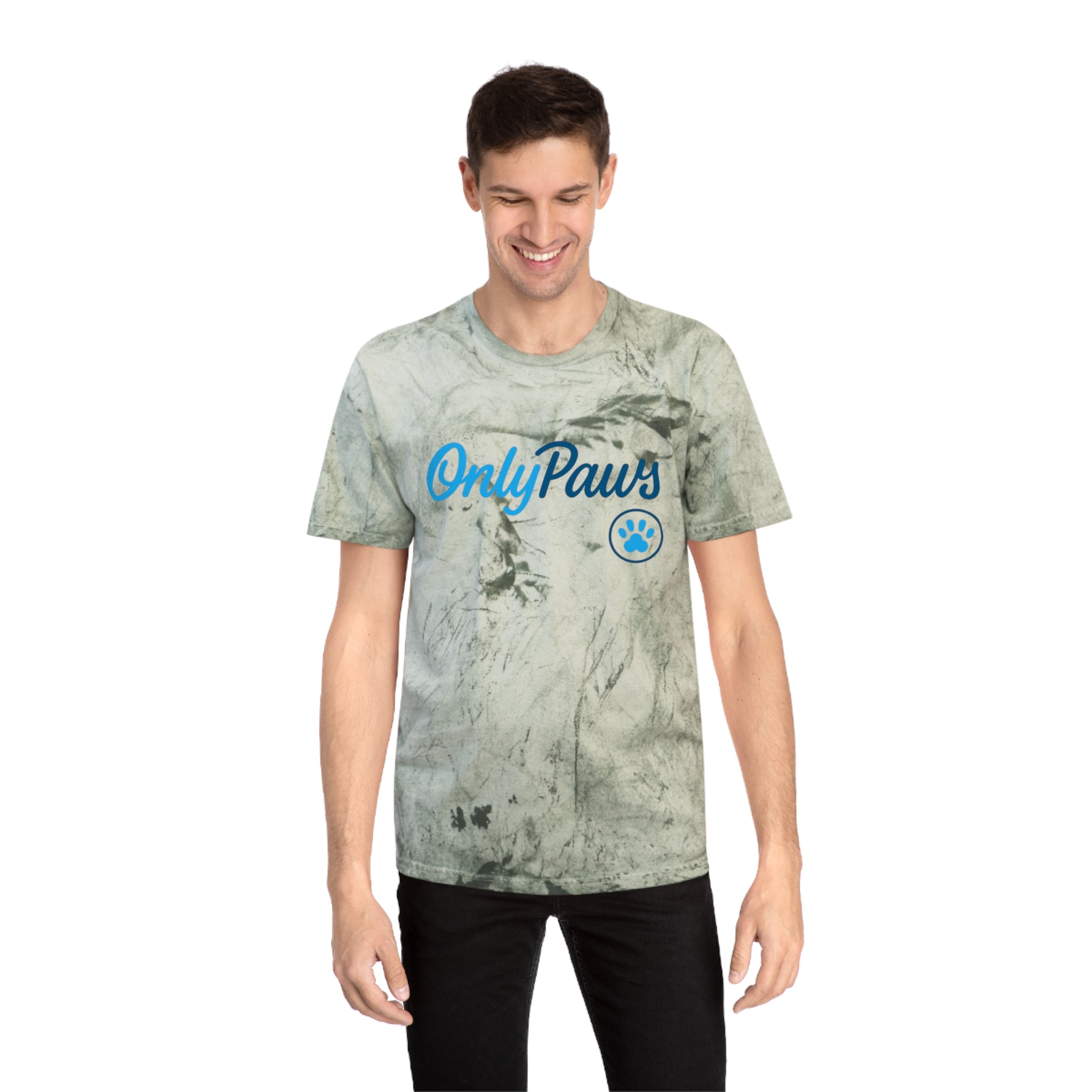 Only Paws Tye-Dye Tee