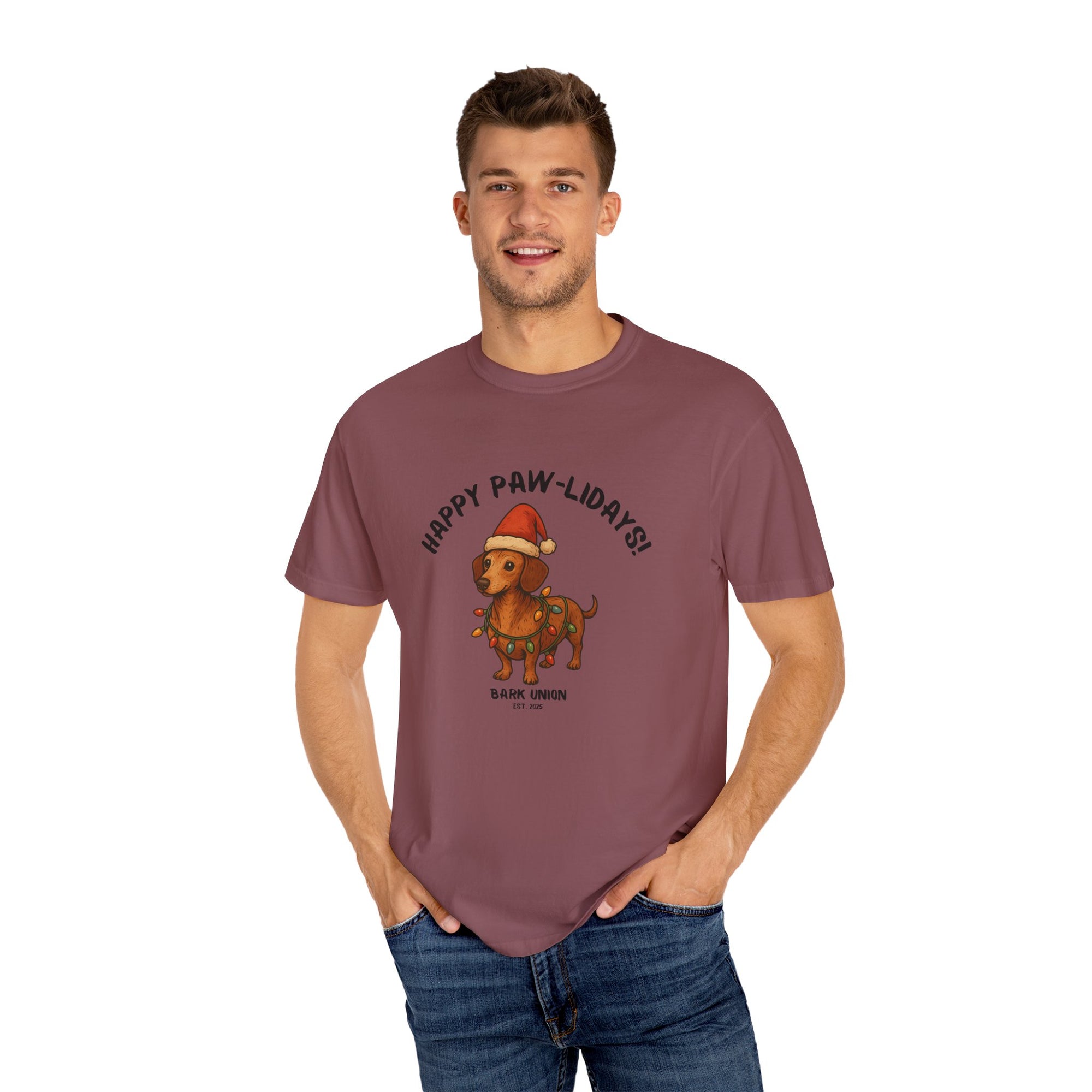Happy Paw-lidays! Tee