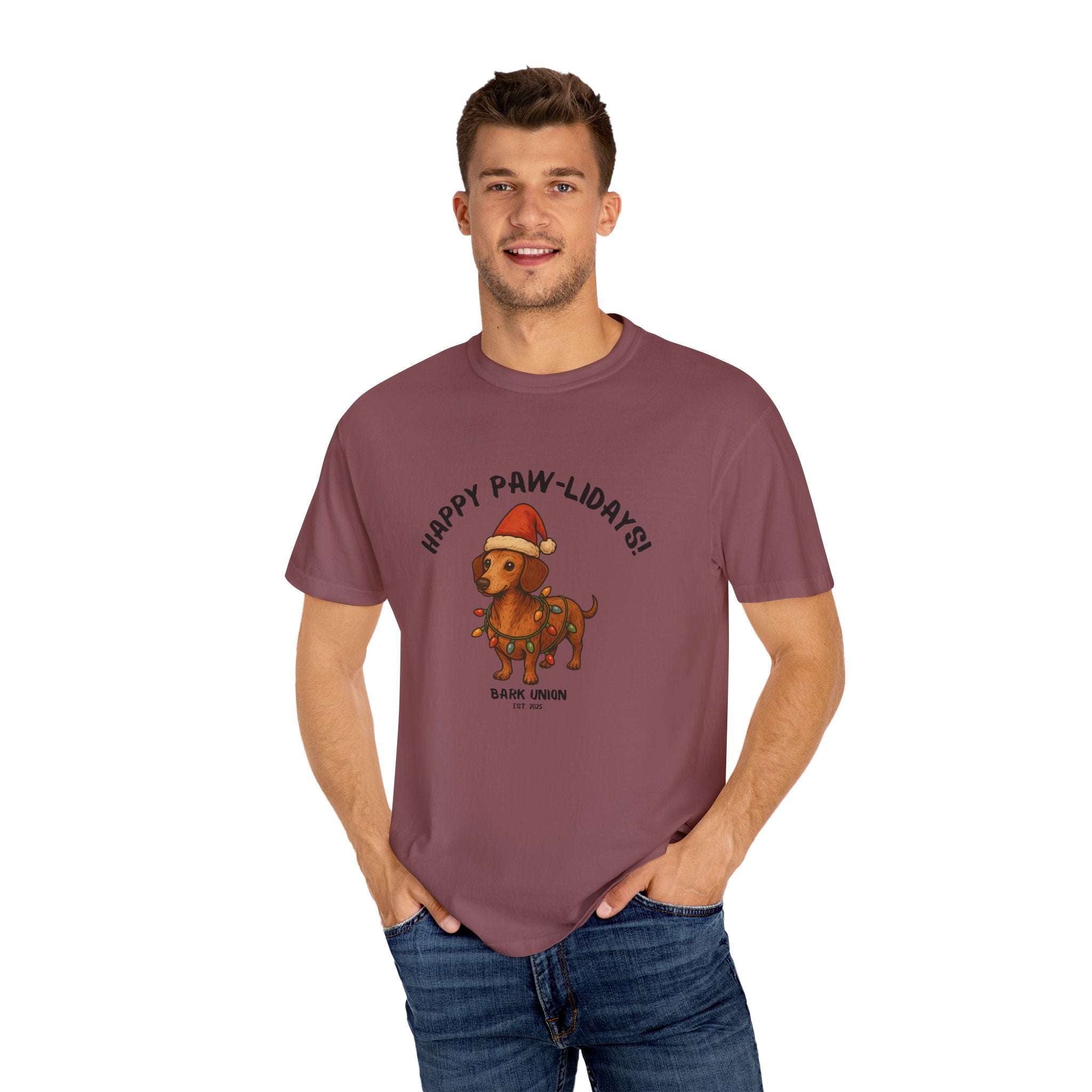 Happy Paw-lidays! Tee