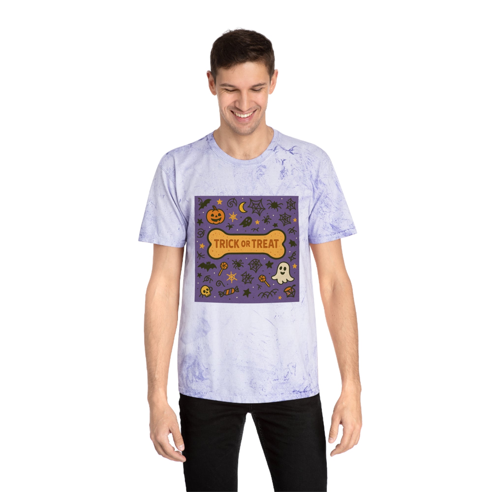 Trick-or-Treat Tye-Dye Tee