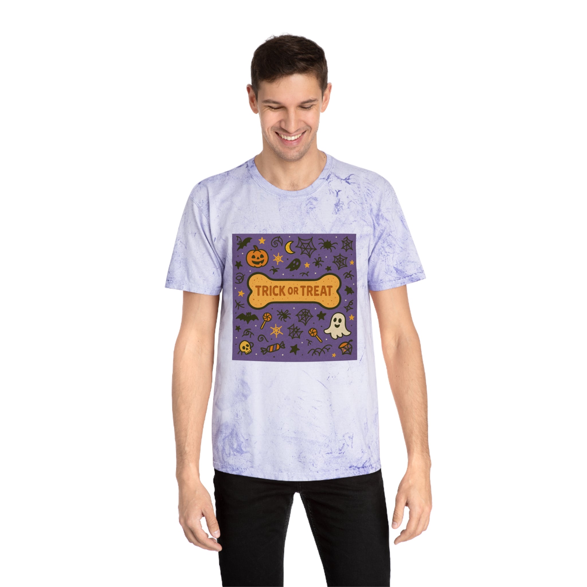 Trick-or-Treat Tye-Dye Tee