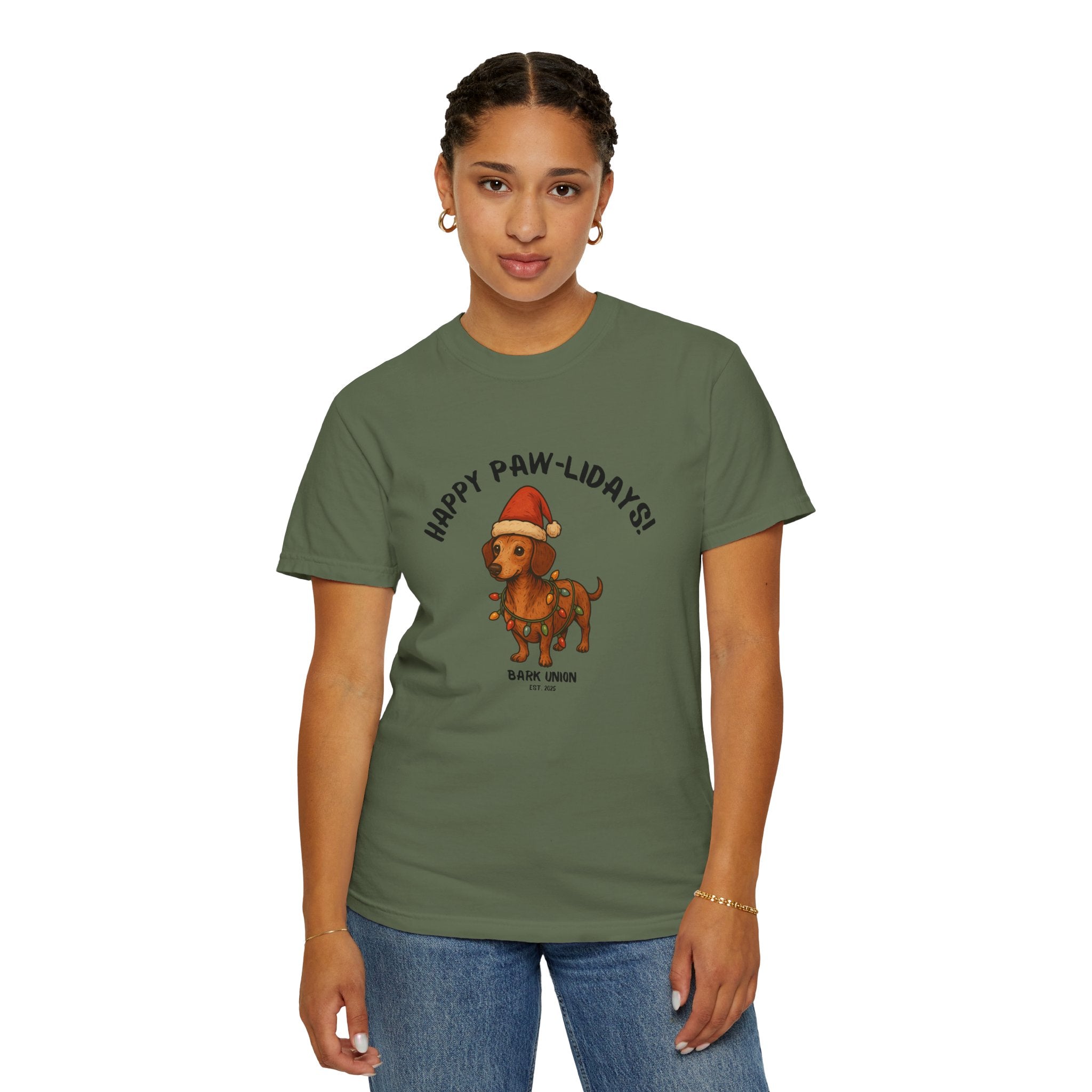 Happy Paw-lidays! Tee