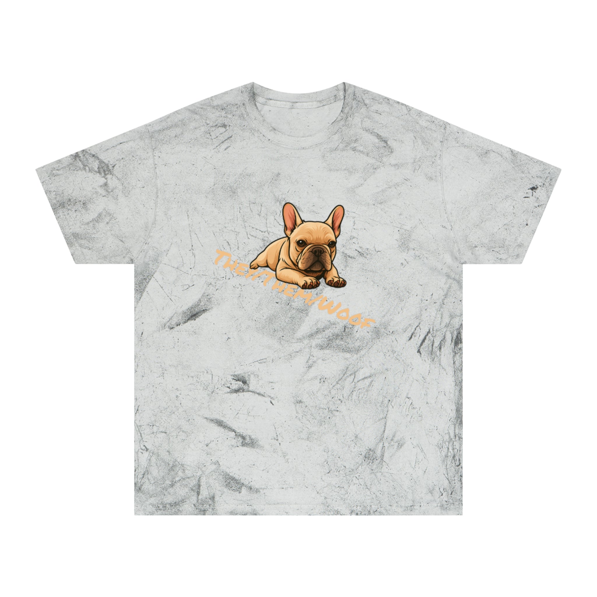 They/Them/Woof Tye-Dye Tee