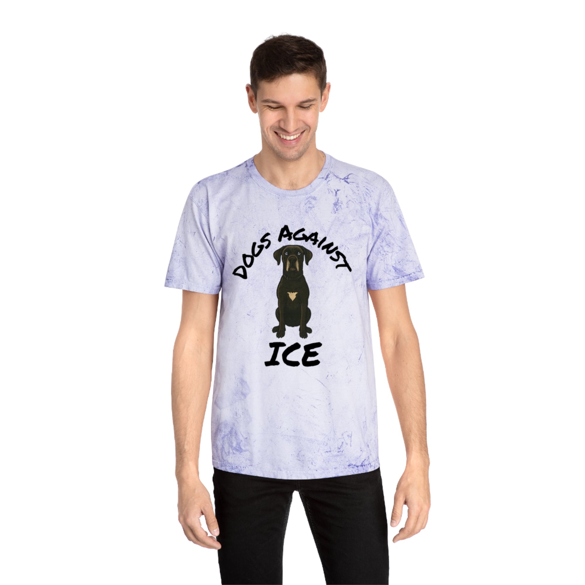 Dogs Against ICE Tye-Dye Tee