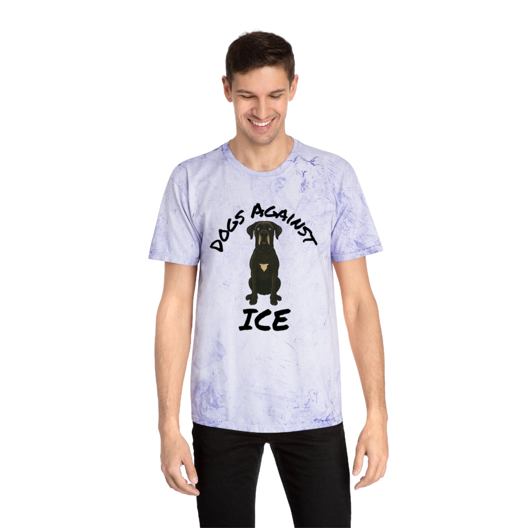 Dogs Against ICE Tye-Dye Tee