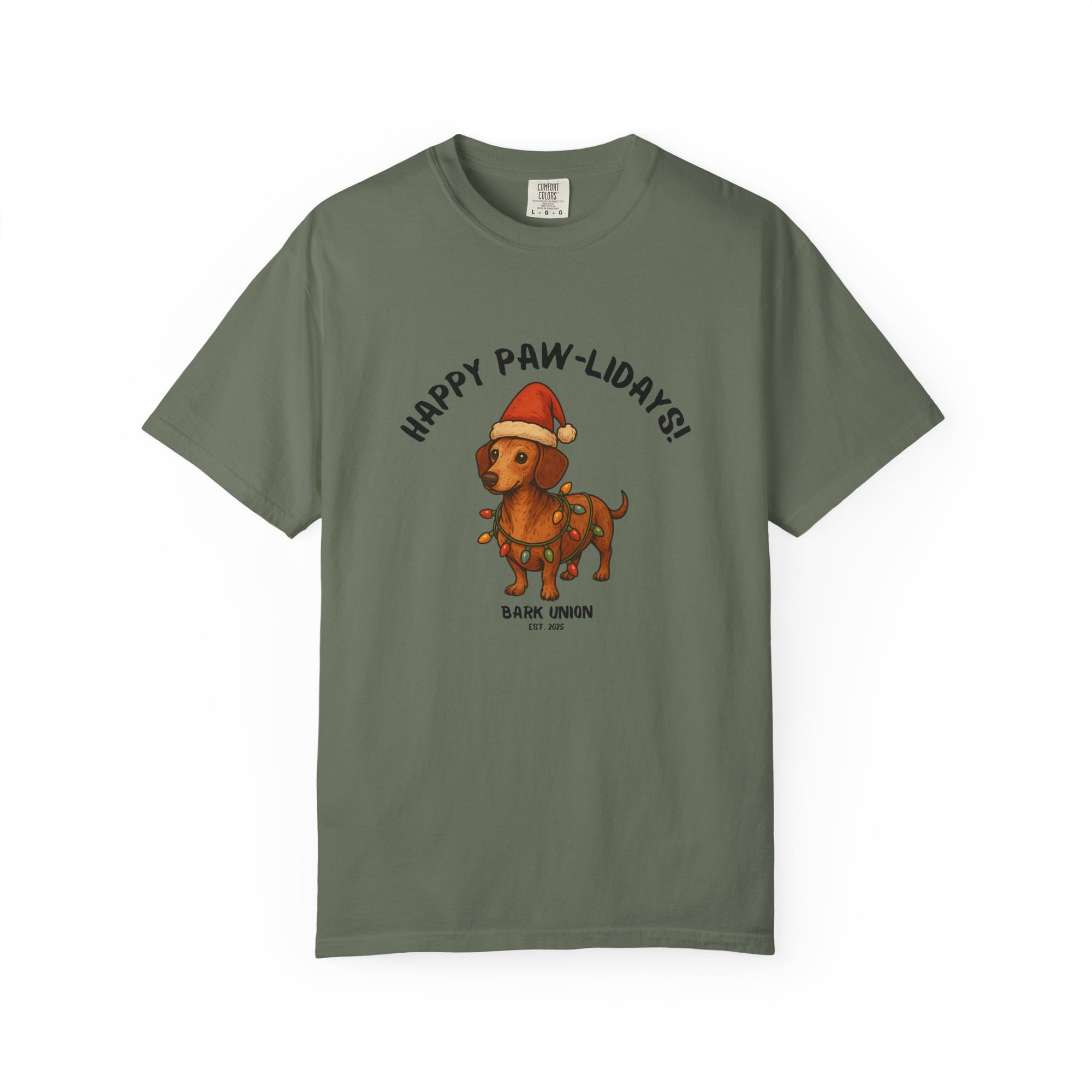 Happy Paw-lidays! Tee
