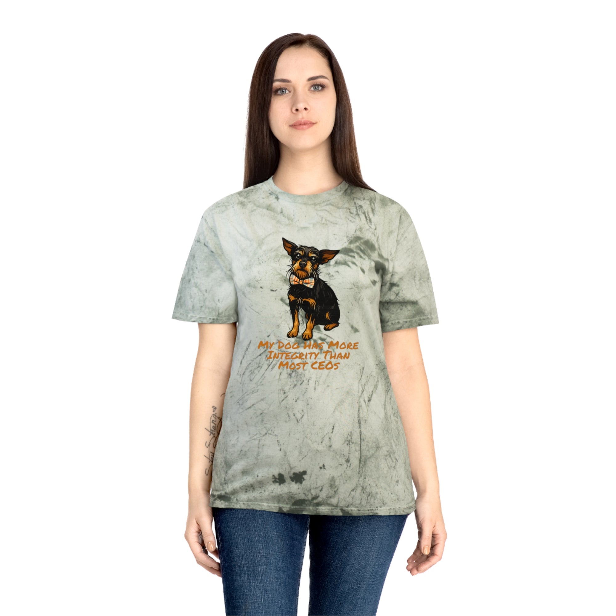 More Integrity Than CEOs Tye-Dye Tee