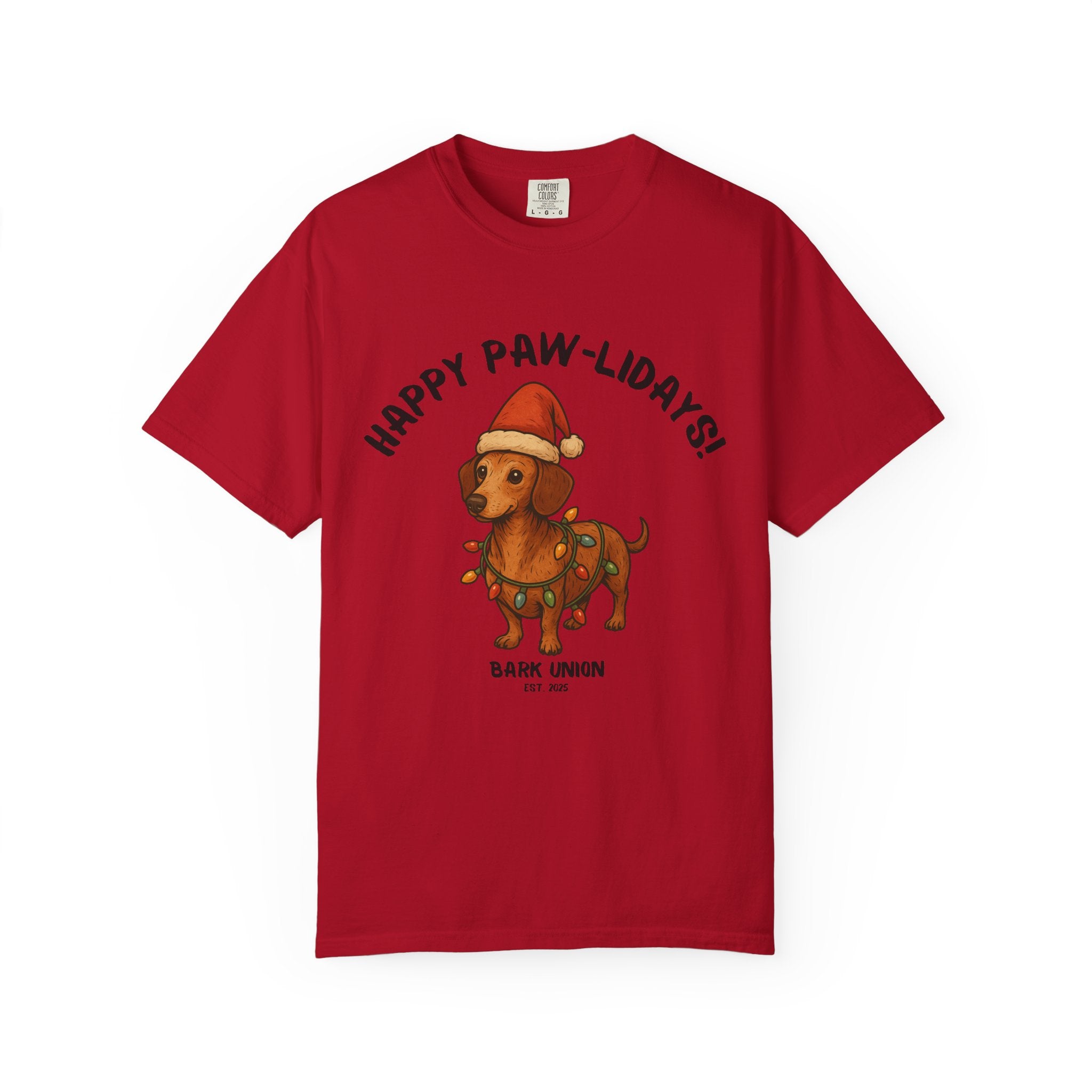 Happy Paw-lidays Tee
