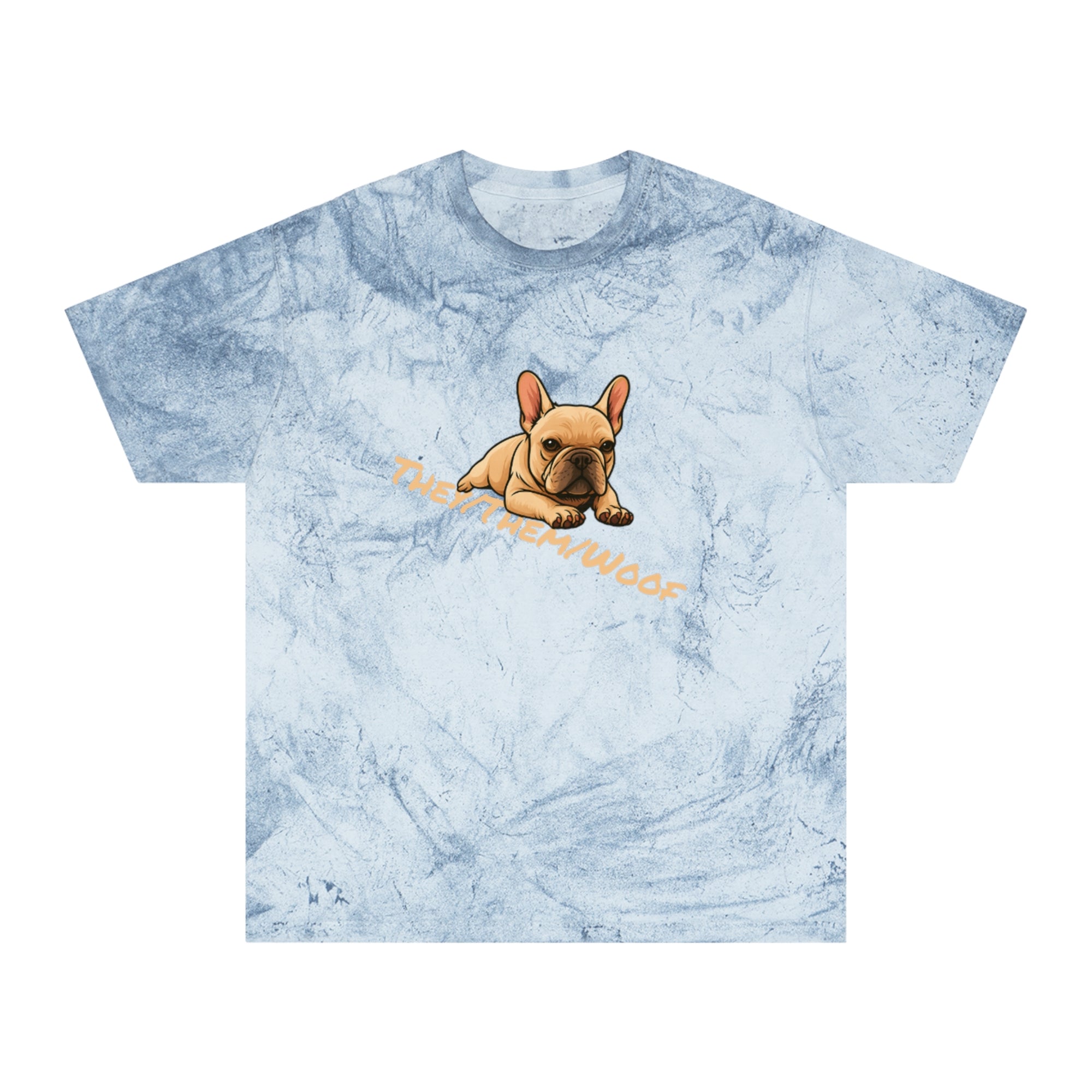 They/Them/Woof Tye-Dye Tee