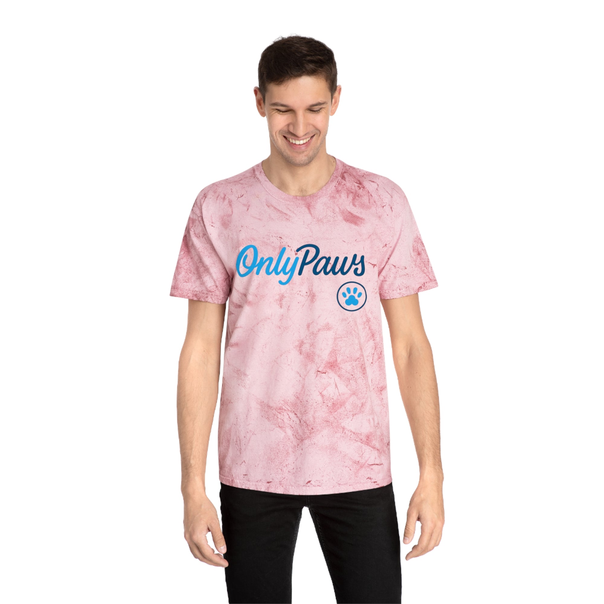 Only Paws Tye-Dye Tee