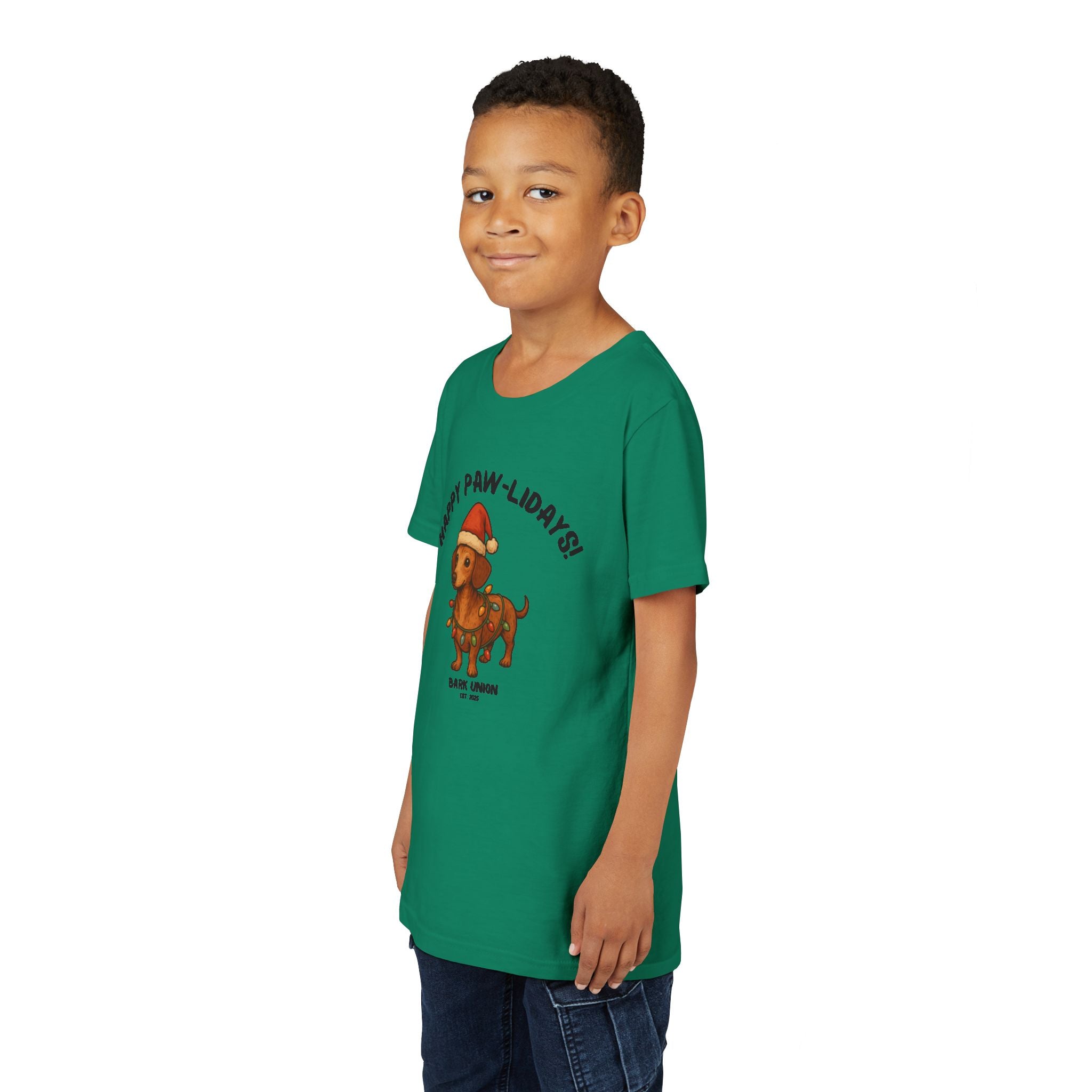 Happy Paw-lidays! Kids Tee