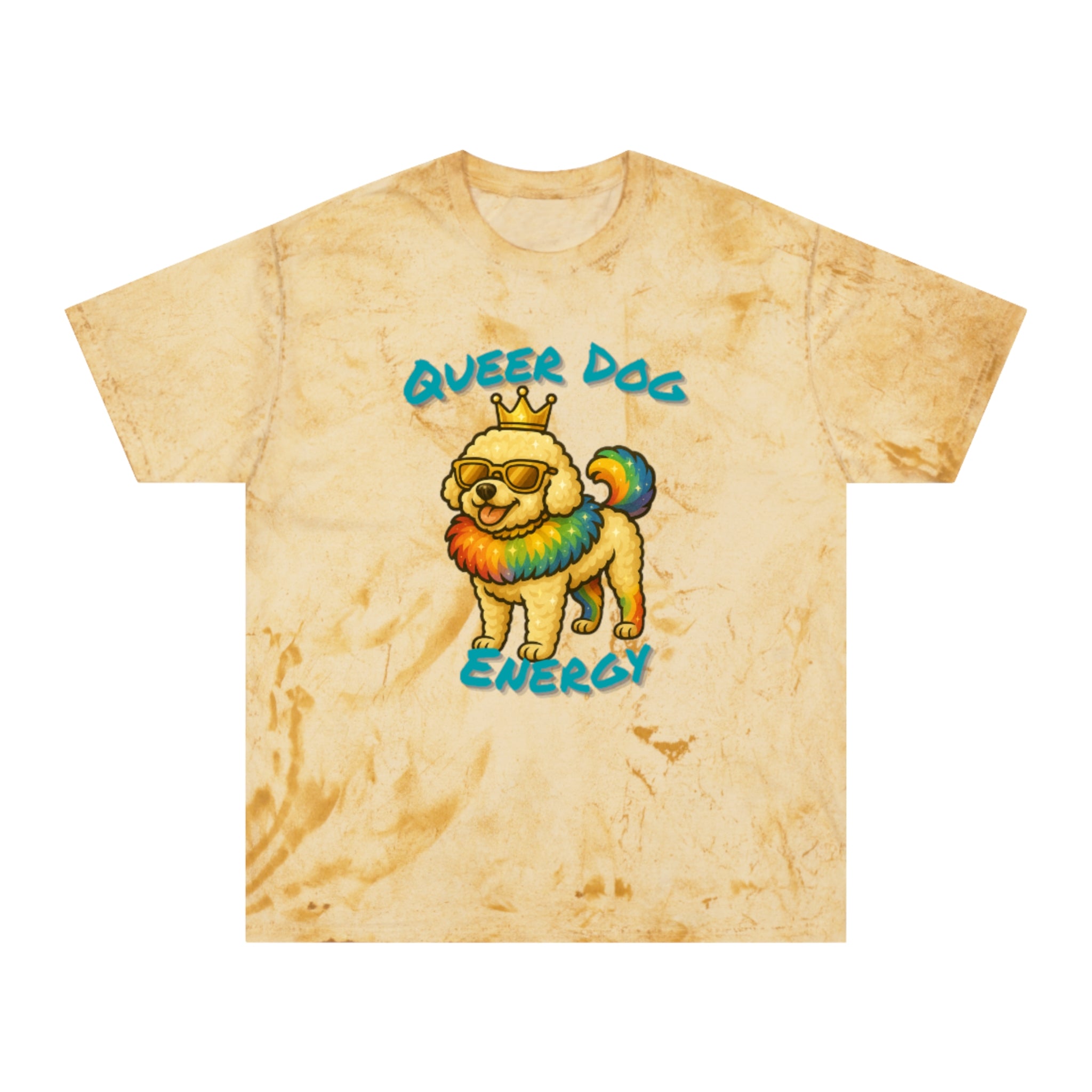 Queer Dog Energy Tye-Dye Tee