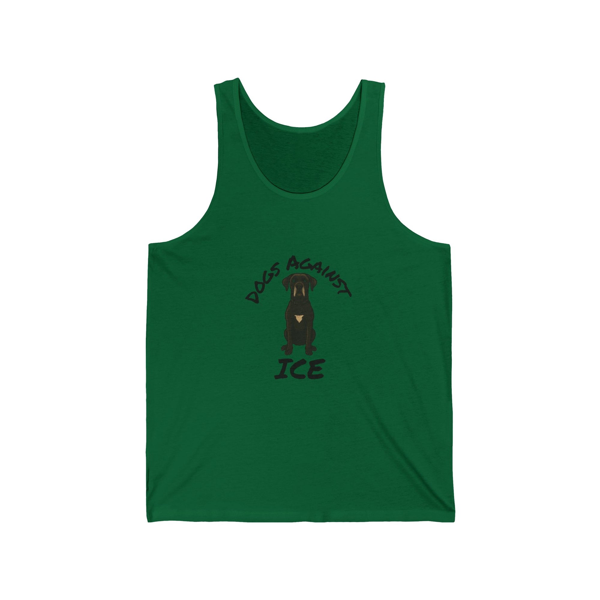 Dog Against ICE Tank