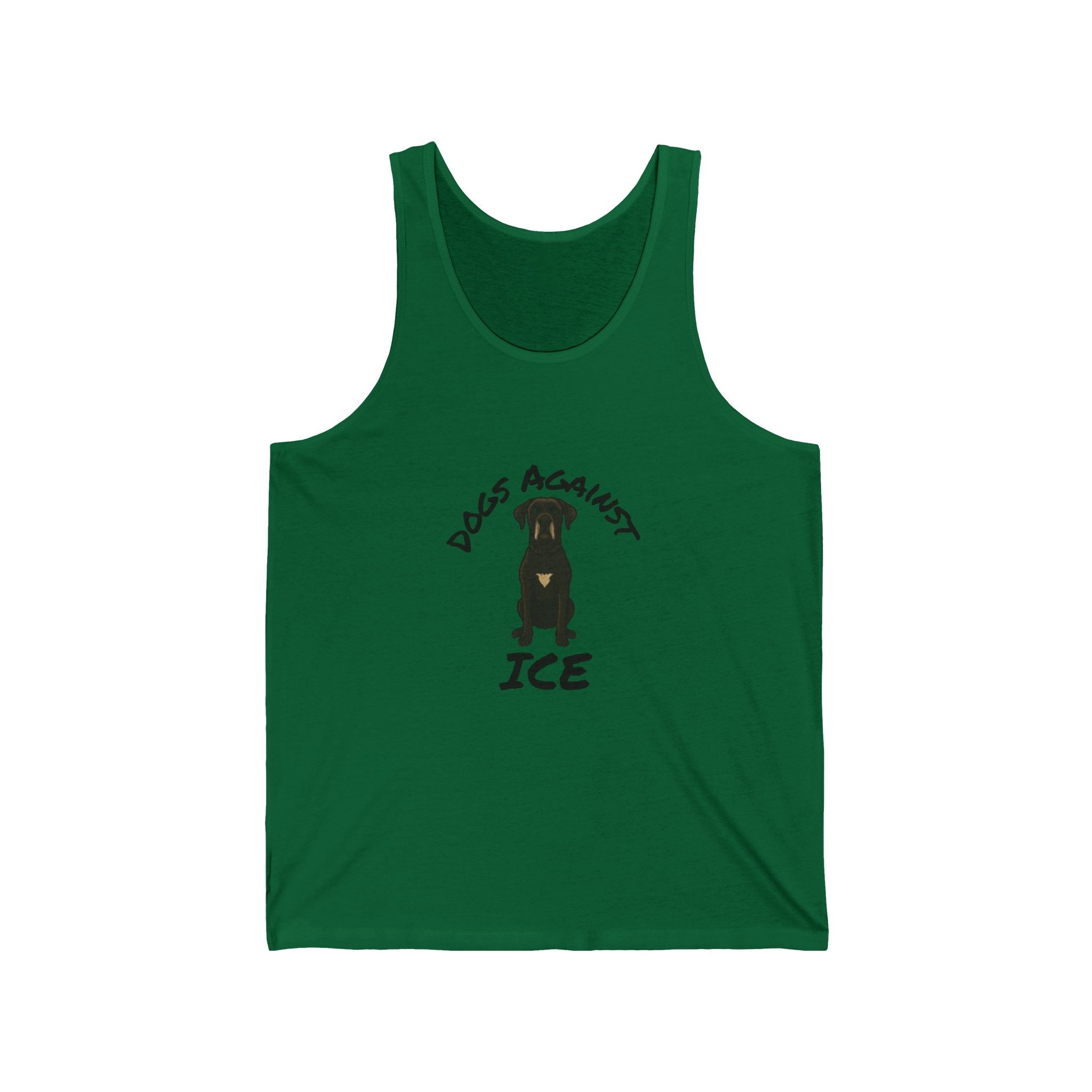 Dog Against ICE Tank