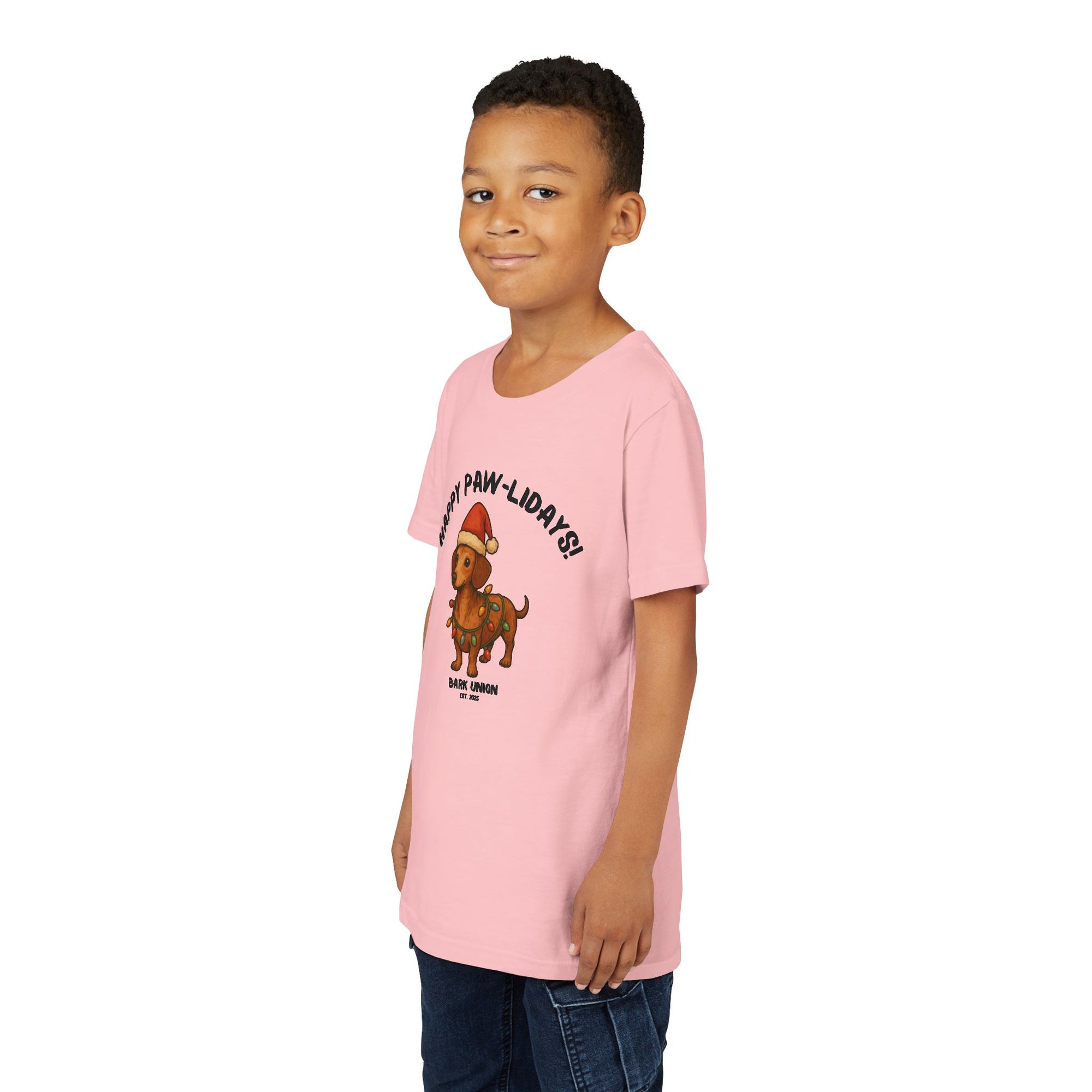 Happy Paw-lidays! Kids Tee