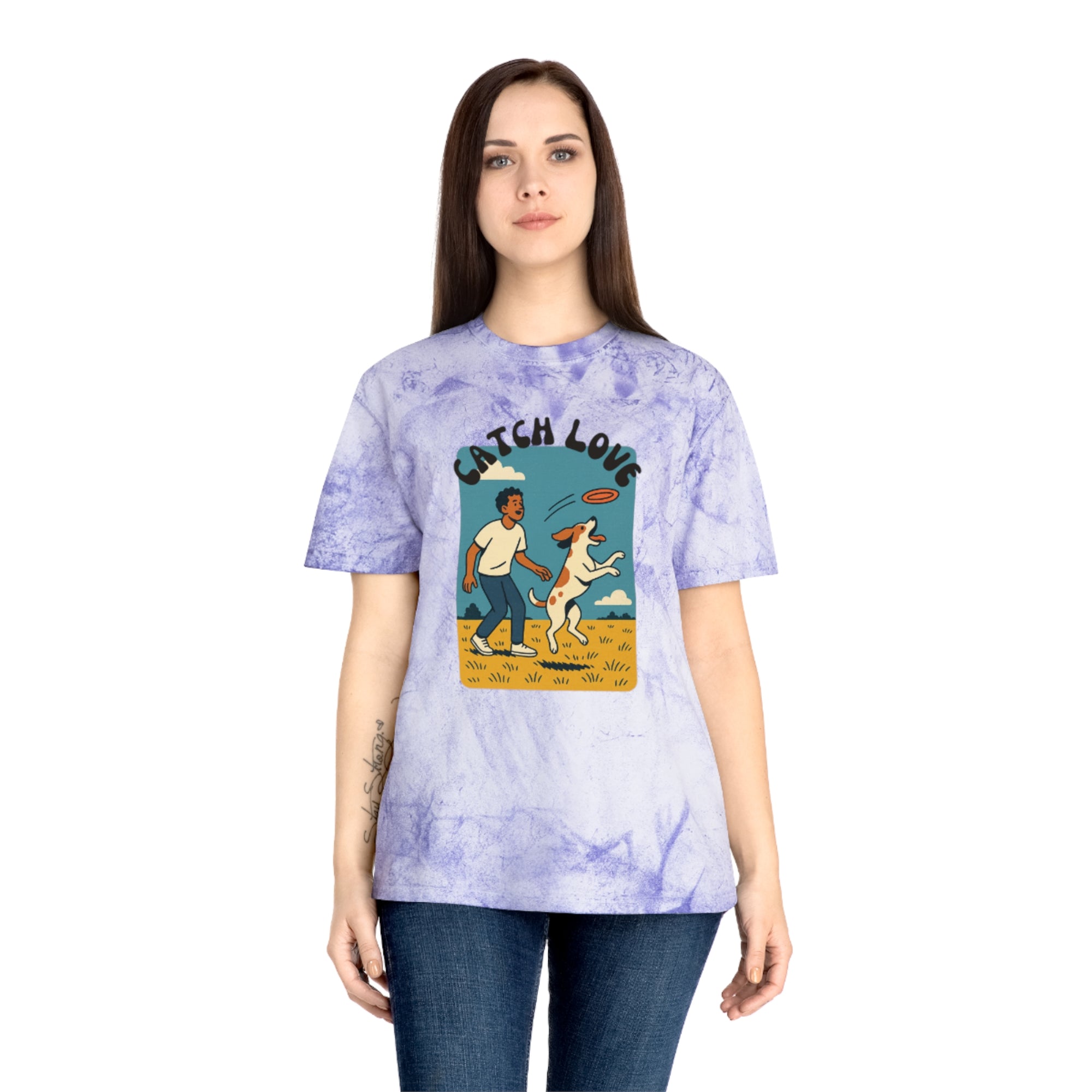 Catch Love Tye-Dye Tee