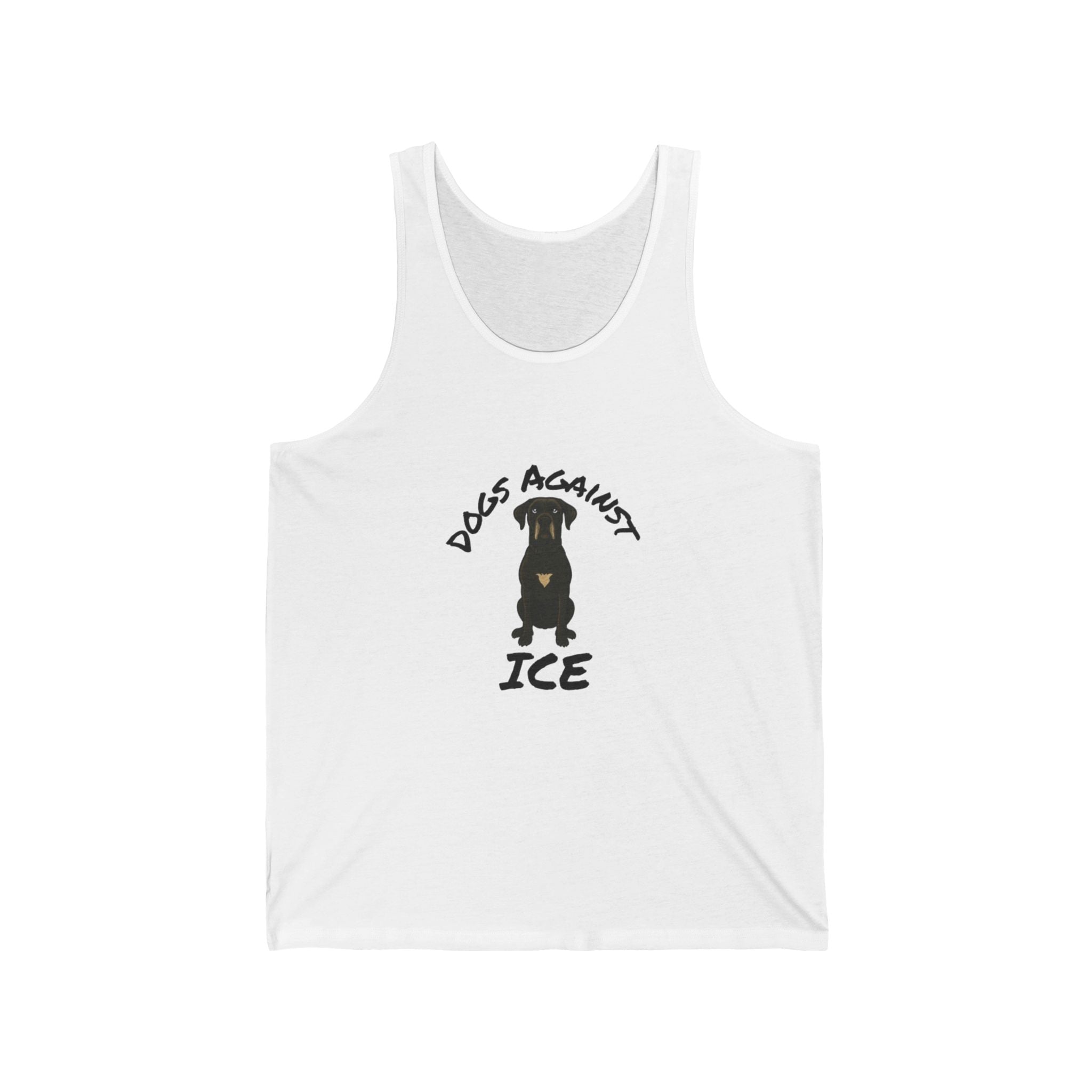 Dog Against ICE Tank