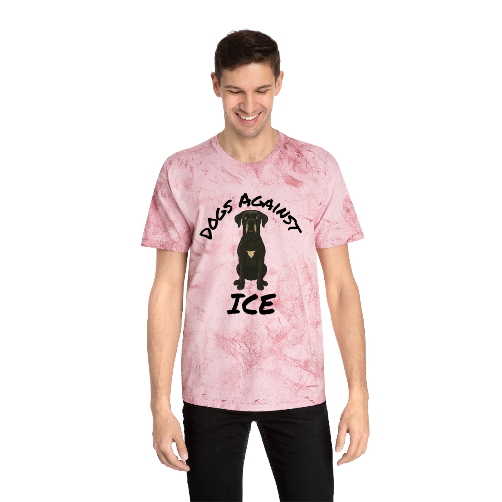 Dogs Against ICE Tye-Dye Tee